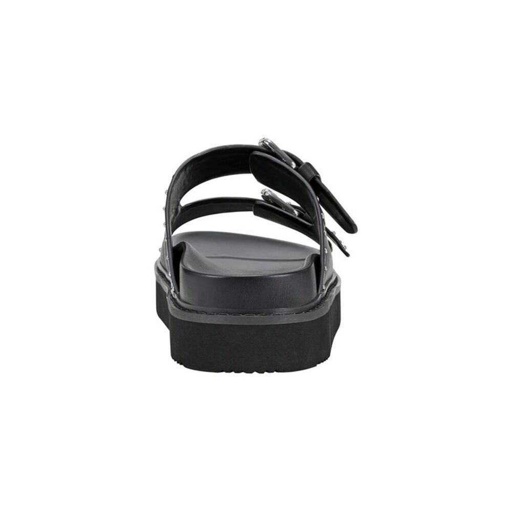 Marc Fisher Ltd Agusta Leather Sandal, Black - Picture 2 of 4